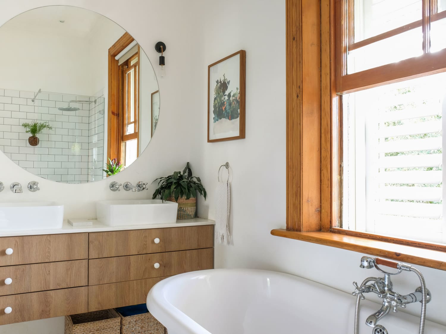Bathroom without vanity light deals